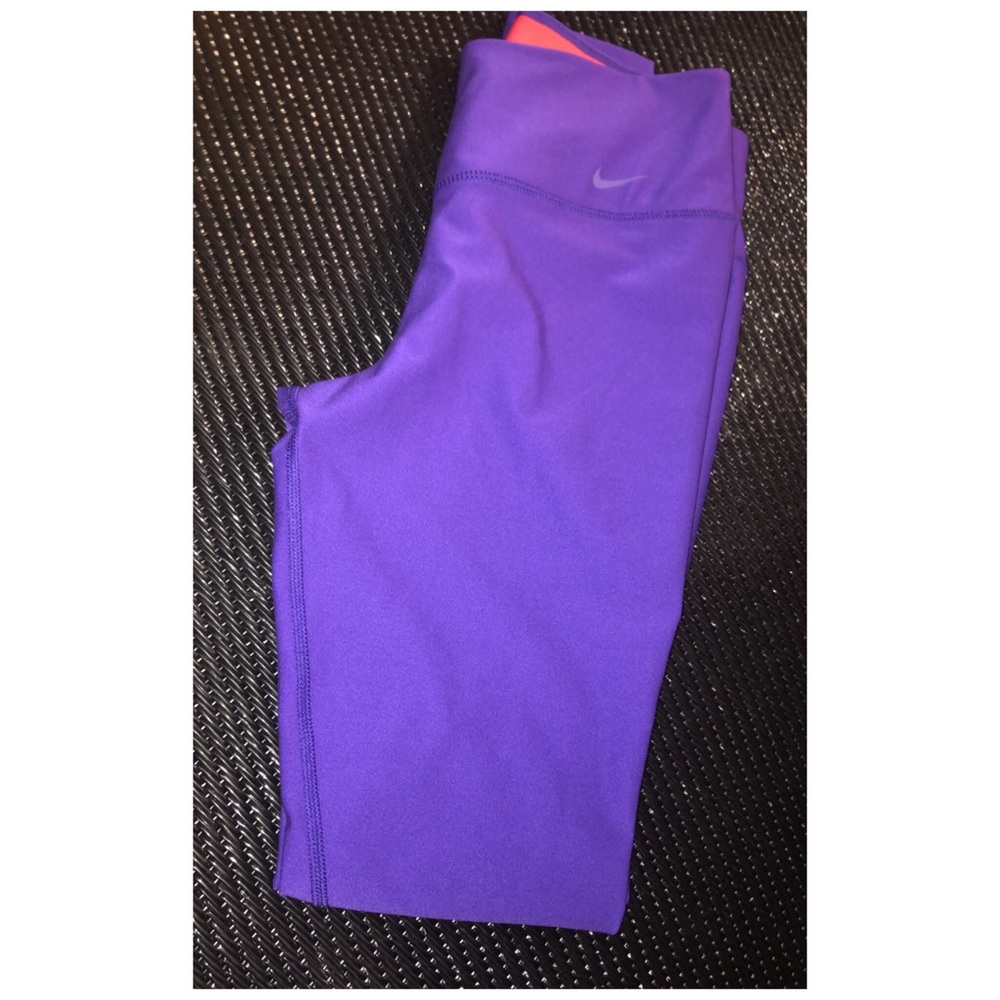 Nike long leggings purple